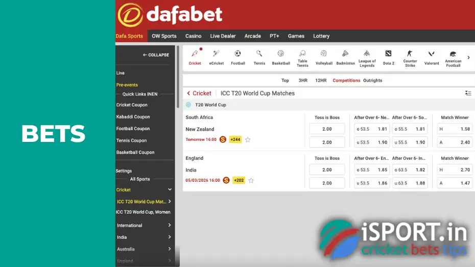 T20 World Cup 2026 happy hour reload at Dafabet 2 Conditions of T20 World Cup 2026 Happy Hour Reload at Dafabet