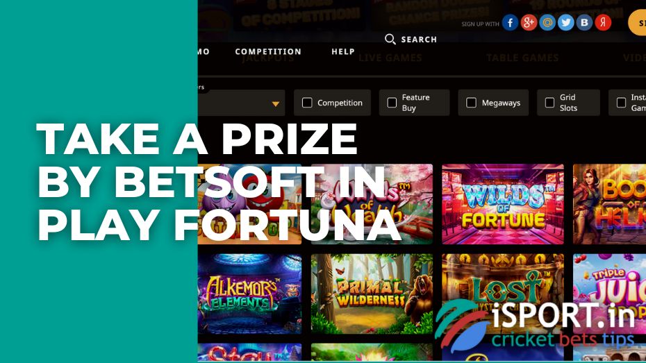 Take a prize by Betsoft in Play Fortuna