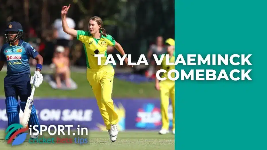 Tayla Vlaeminck comeback