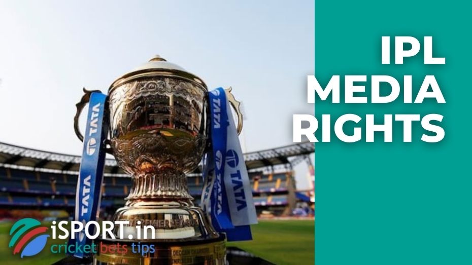 The IPL media rights for the 2023-2027 cycle will be distributed between the two broadcasters