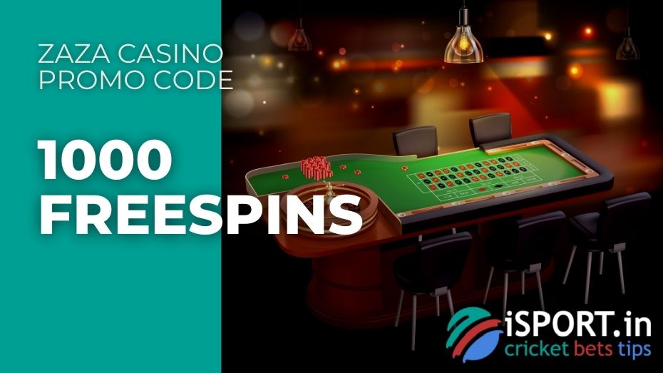 Zaza Casino Promo Code upon registration